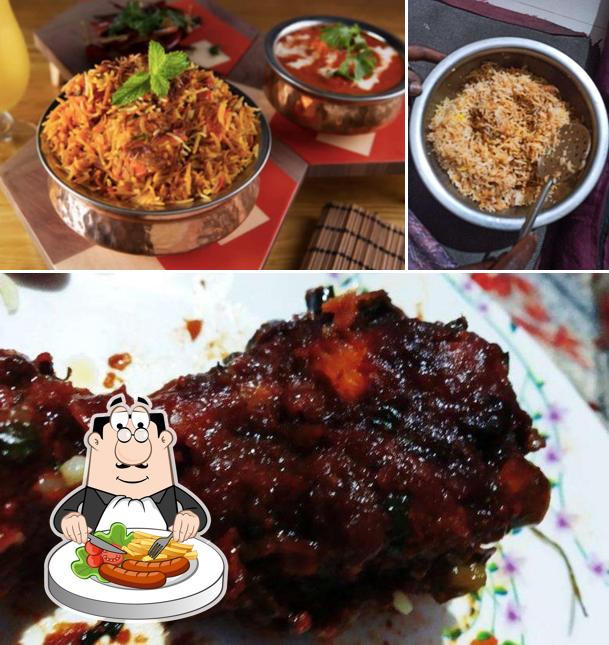 Food at Shawarma N' Spice