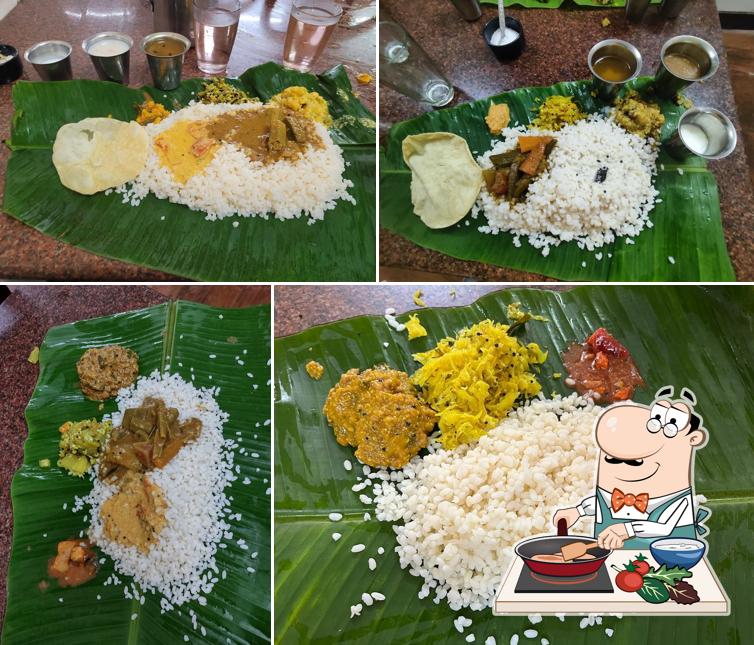 Chicken curry at Hotel Pranavam