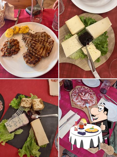 Piatto di formaggi al La Tavernetta del Baldo
