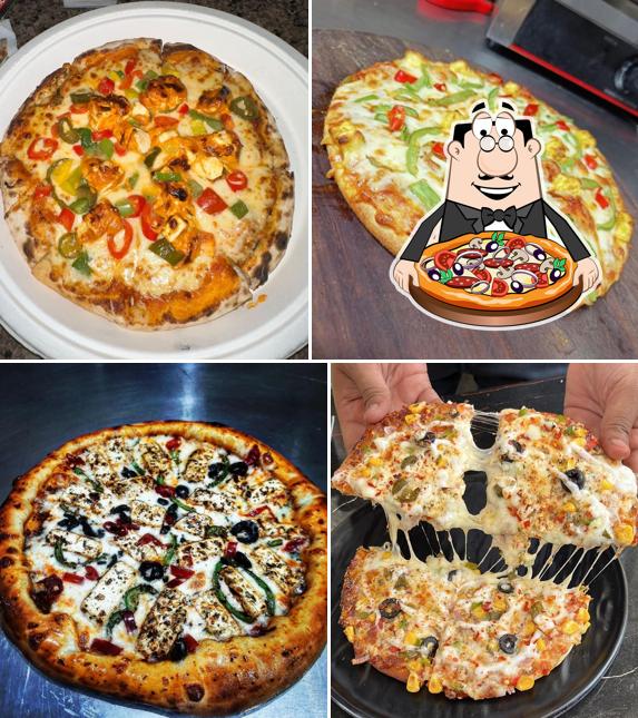 Order different types of pizza