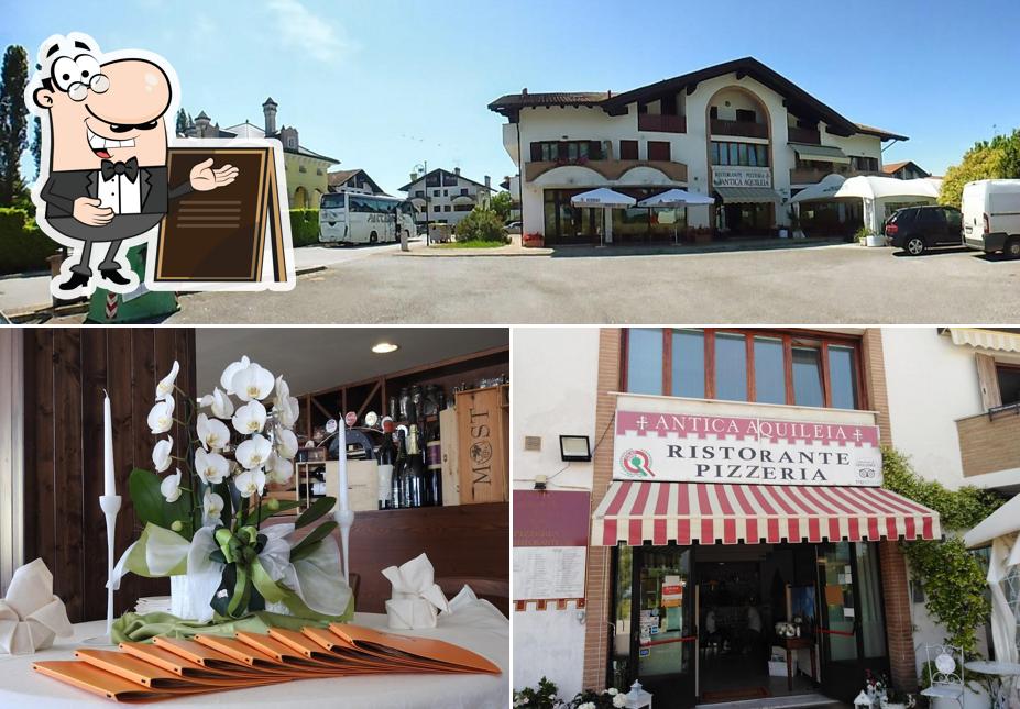 Gli esterni di Antica Aquileia ristorante pizzeria