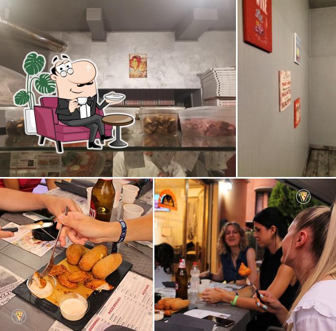 Dai un'occhiata agli interni di La Bottega Della Pizza