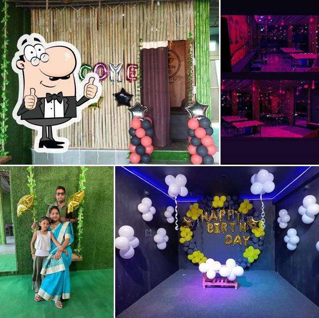 See the pic of Proton Cafe