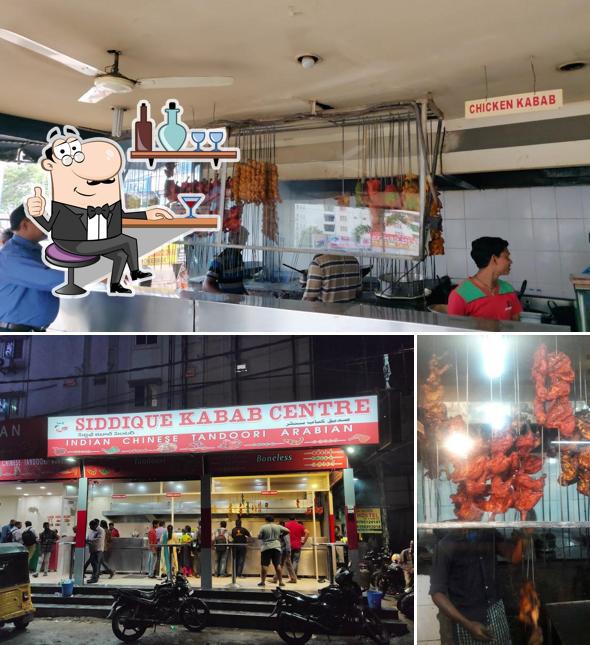 The interior of Siddique Kabab Centre