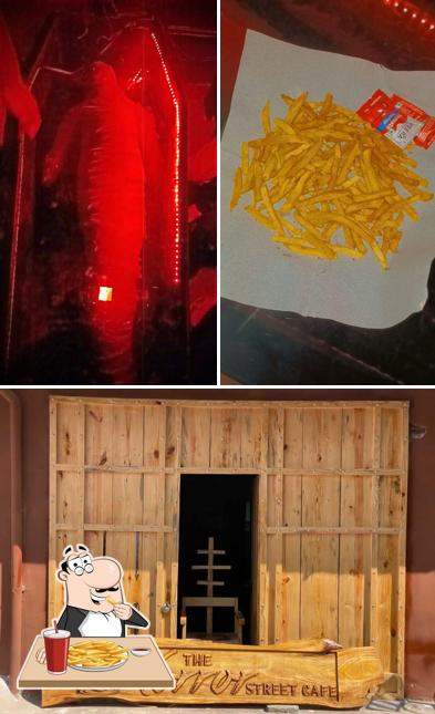 French fries at The Horror Street Cafe
