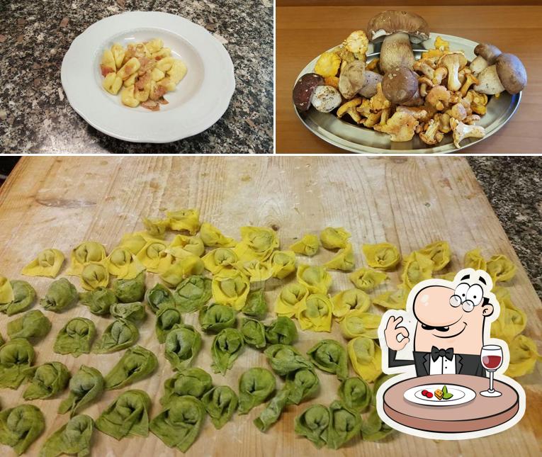 Platti al Trattoria Alla Madonna