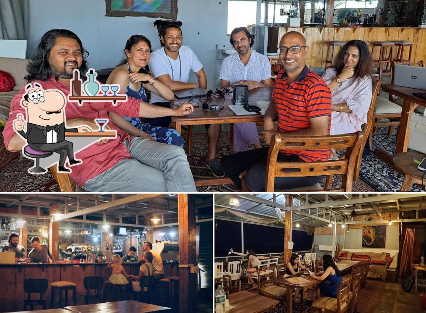 The interior of Zorba Vibes