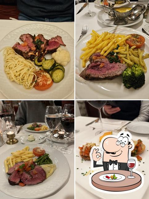 Platti al Restaurant Chez Max Julen