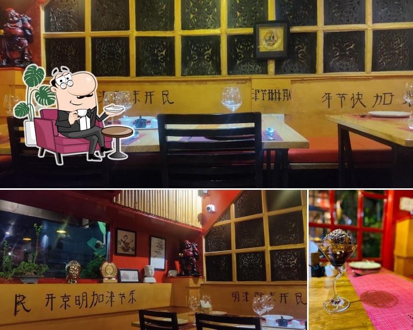 Among various things one can find interior and beverage at Daniel's Oriental Kitchen