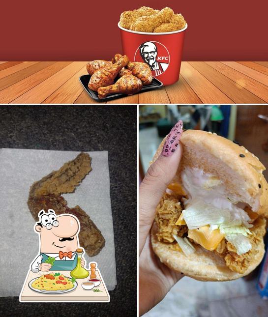 Food at Kfc chicken