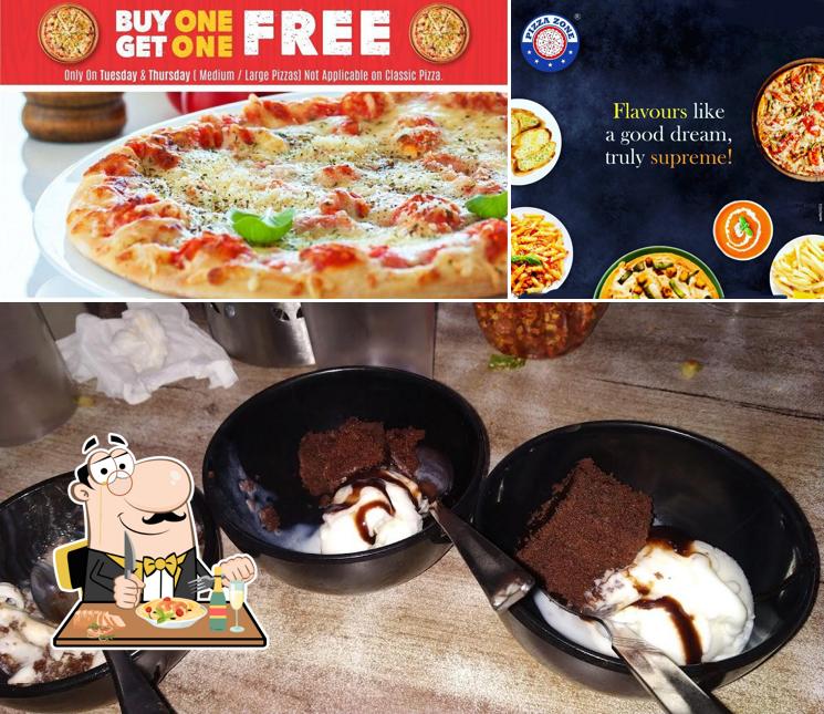 Brownies at Pizza Zone