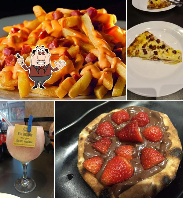 Platos en Pizzaria Central