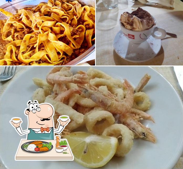 Calamari fritti al Hotel Ristorante Vecchia Maremma