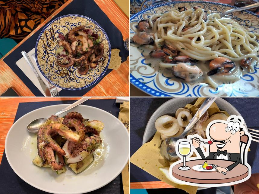 Cibo al L'OSTRICA UBRIACA di via Taranto