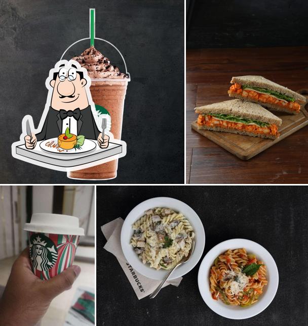 Food at Starbucks Coffee