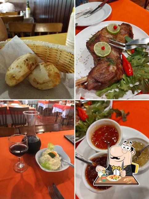 Creme brulée em Churrascaria Porto Alegrense