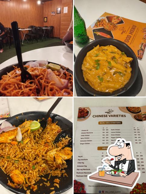 Food at Urban Cuisine