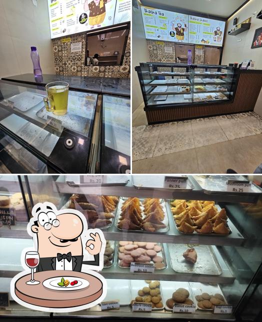 Among different things one can find food and interior at Thatha Tea