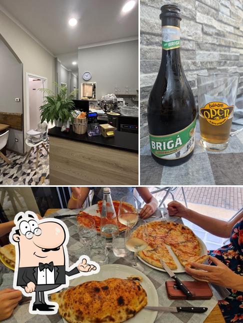 La immagine della interni e bevanda di Il Faro e la Luna