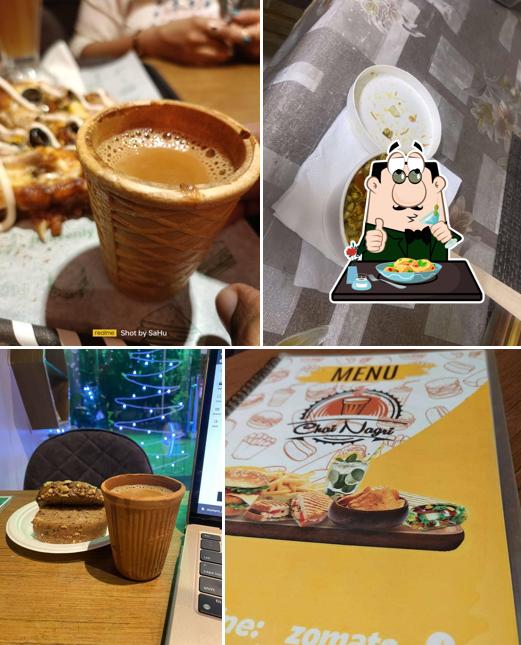 Food at Cafe Cha’a Brewers