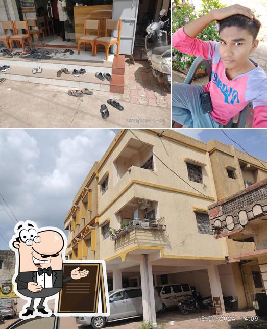 The exterior of Tulsi Dining Hall