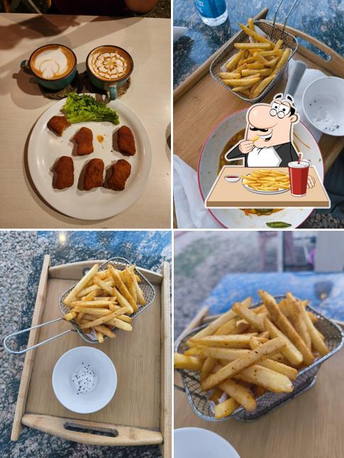 French fries at reiko's cafe