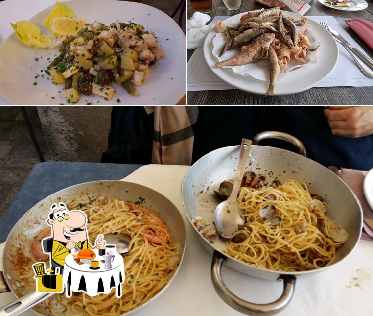 Fritto misto al Ristorante Pizzeria la Piazzetta di Oneglia