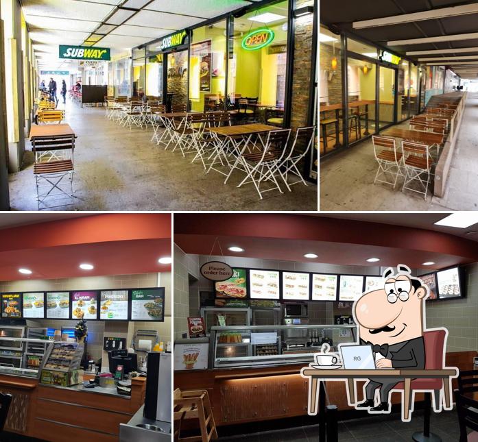 Dai un'occhiata agli interni di Subway