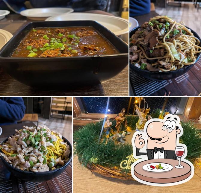 Food at The Hut