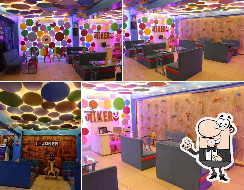 Check out how The Joker Cafe & Rooftop Restaurant looks inside