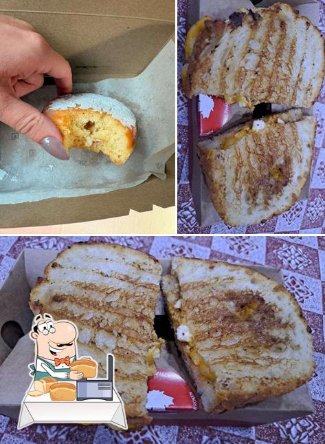 Garlic bread at Tim Hortons