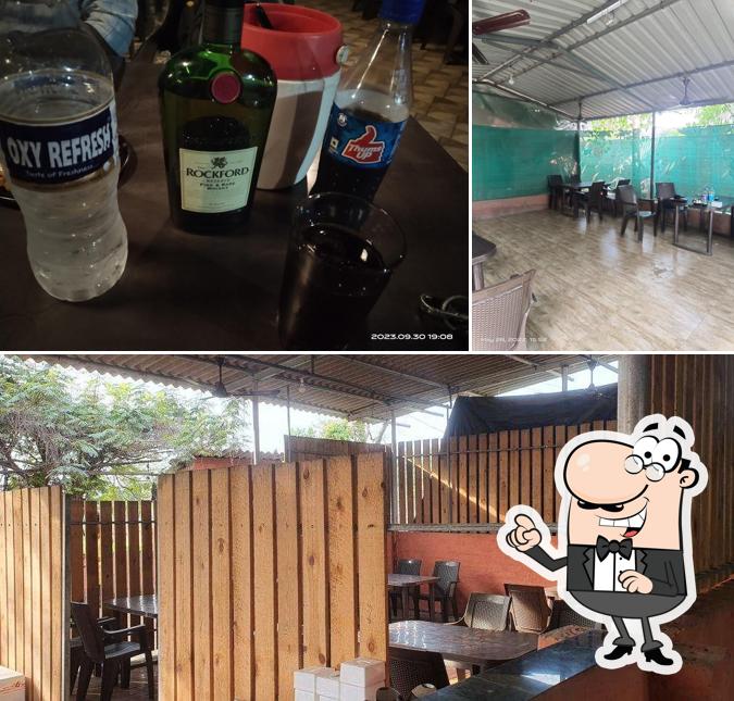 The restaurant's interior and beverage