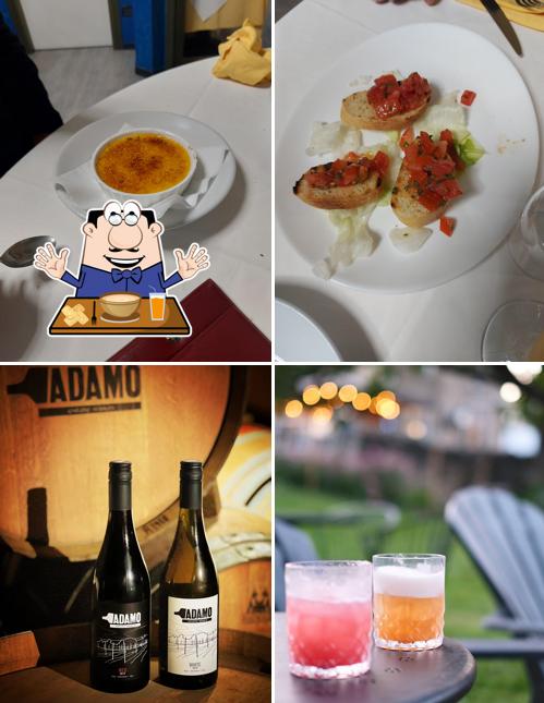 La cibo e bevanda del ristorante