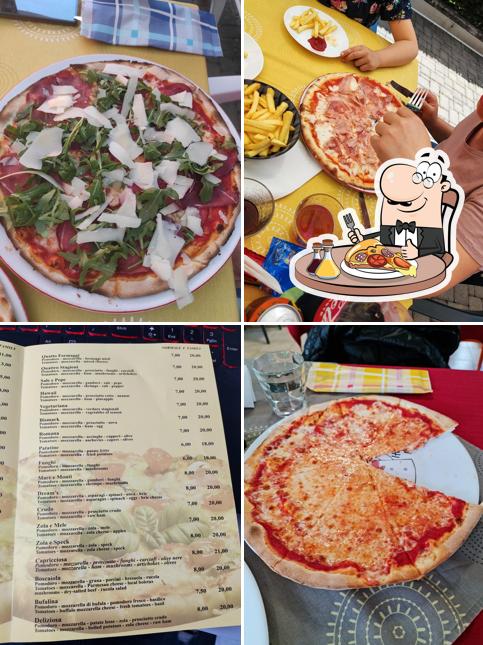 A Pizza Dream'S Di Dencu Marcel, puoi ordinare una bella pizza