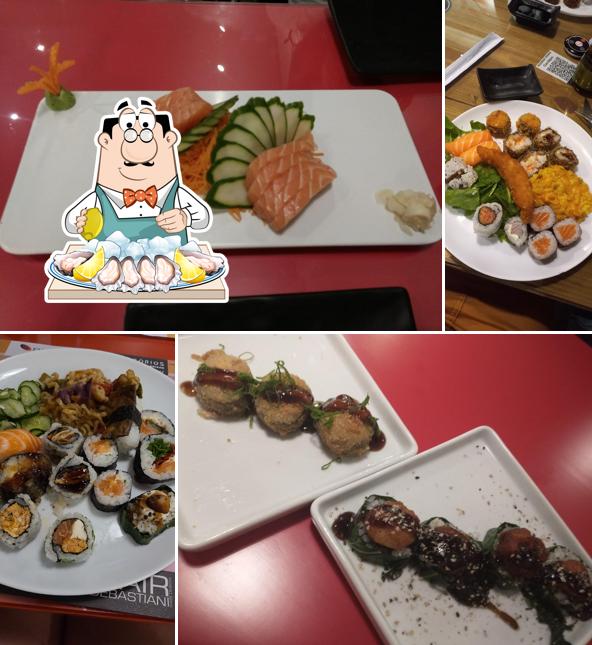 Ostras em Gin Sushi Bar & Delivery