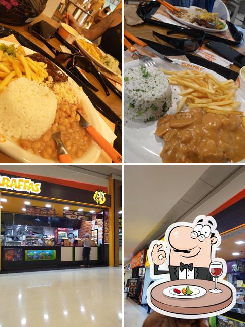 Comida em Giraffas Shopping Center Vale