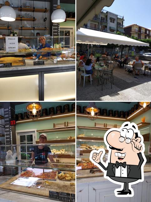 Gli interni di Lanini Bakery e Coffee