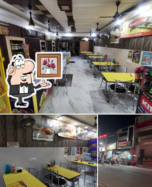 The photo of Sahni's Chic’s interior and exterior