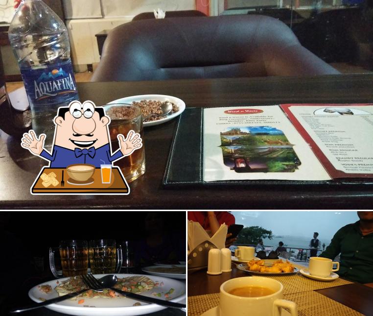 Meals at Wind And Waves Restaurant