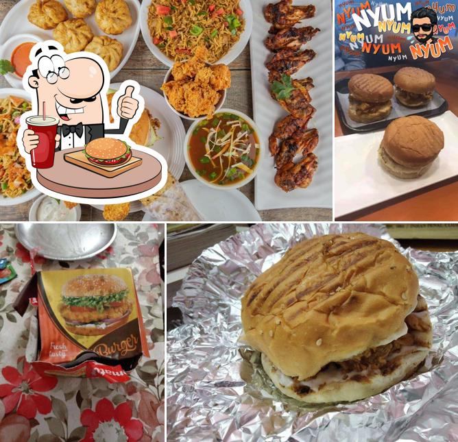 Try out a burger at Z-7 Food