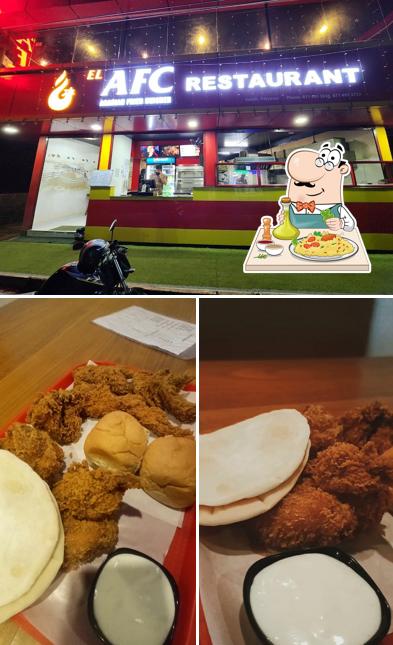 Take a look at the photo displaying food and exterior at AFC Keloth