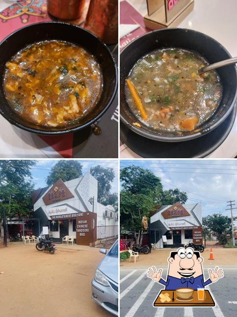 Aasife Biriyani - Theni is distinguished by food and exterior