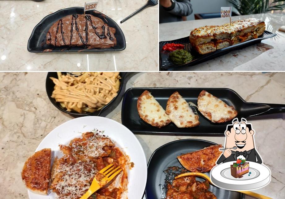 Chocolate cake at FOOD ADDA (Amin Marg)