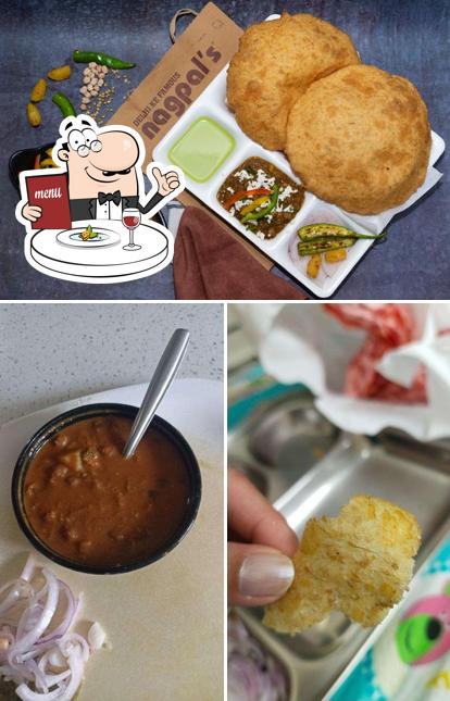 Food at Nagpal's Chole Bhature