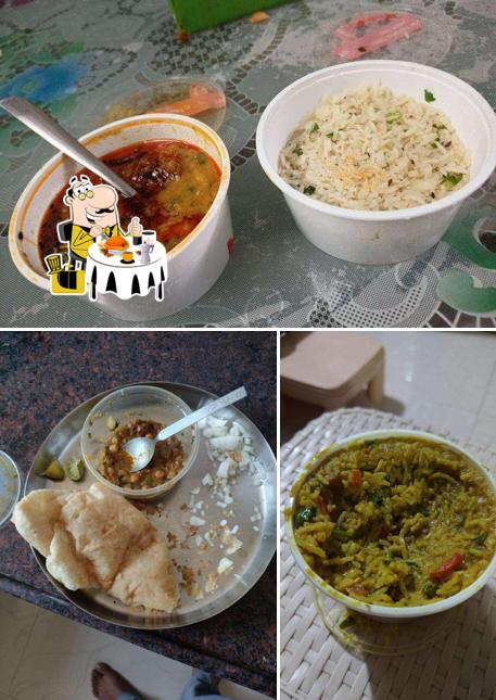 Check out the picture showing food and interior at Panchsheel Restaurant Bhojnalaya & Caterers