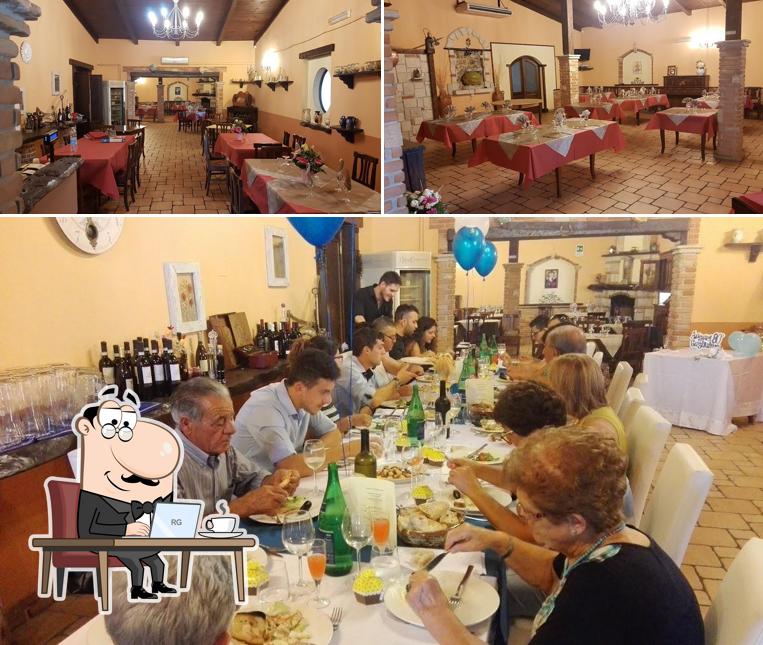 Dai un'occhiata agli interni di Ristorante Antico Casale