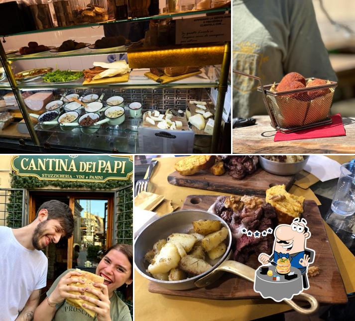 Platti al Cantina Dei Papi