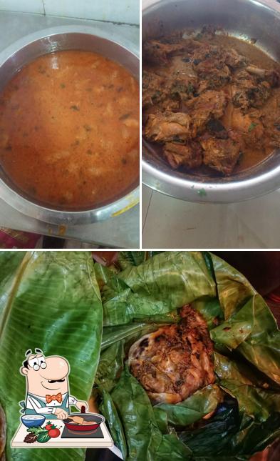 Chicken curry at Hotel Sri Meenatchi Park