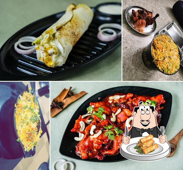 Spring rolls at Hotel Zakir-Vijay Nagar