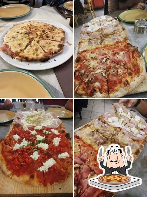 Scegli tra le molte varianti di pizza
